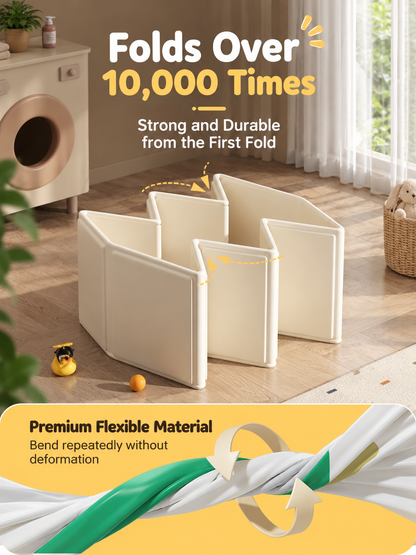 LuluBaby Fold & Grow Baby Bathtub